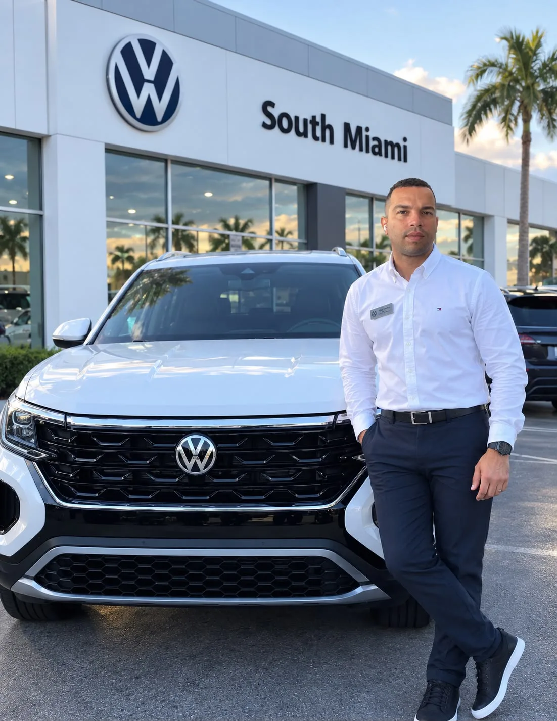 Dayron Machado Guevara, asesor de ventas en Volkswagen of South Miami
